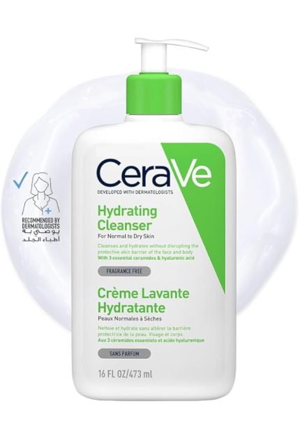 CeraVe Hydrating Forming Cleanser (473ml) Normal To Dry Skin Madein USA 🇺🇸