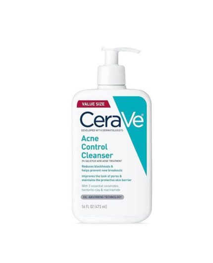 CeraVe Acne Control Cleanser (473ml) Madein USA 🇺🇸