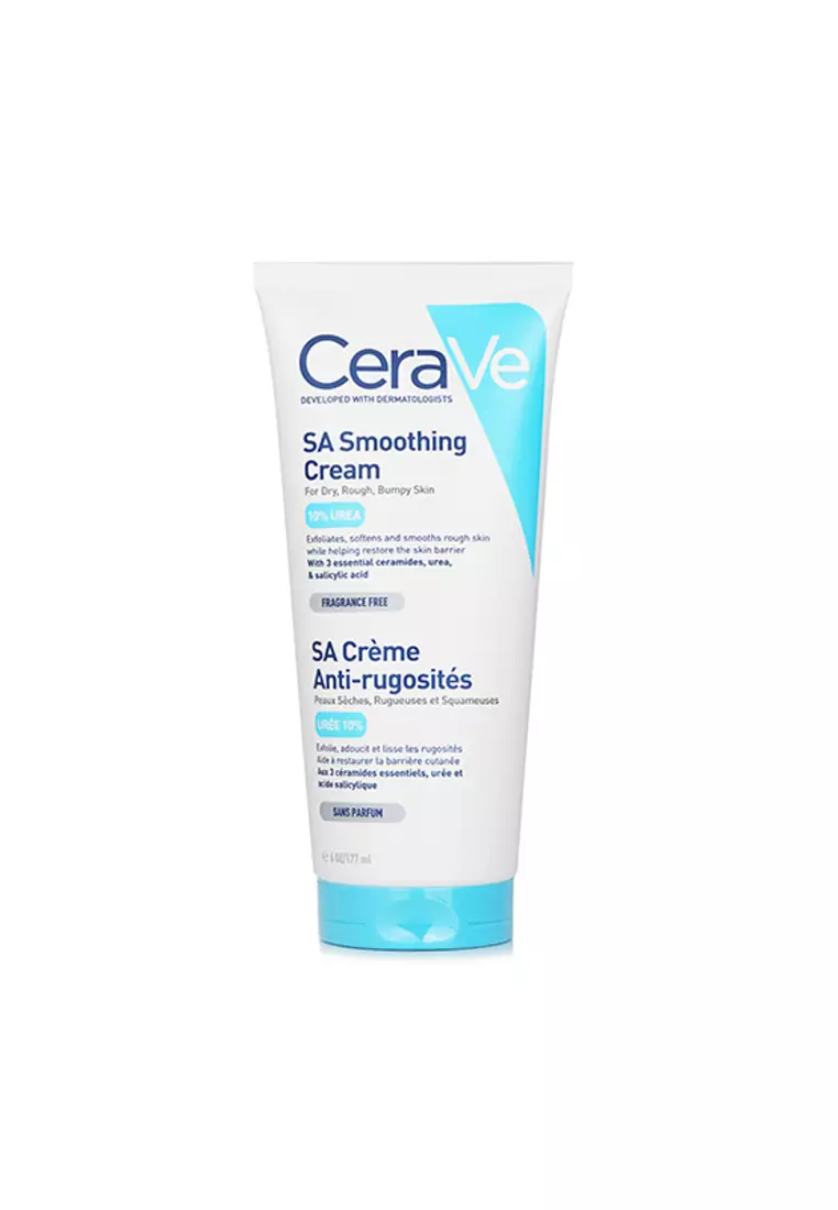 cerave-3656-4640823-1 CeraVe SA Soomthing Cream (170gm/177ml) For Dry, Rough, Bumpy Skin made in France - Image 1
